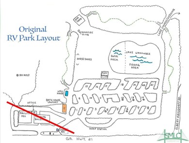 Original Site Plan for the RV Park