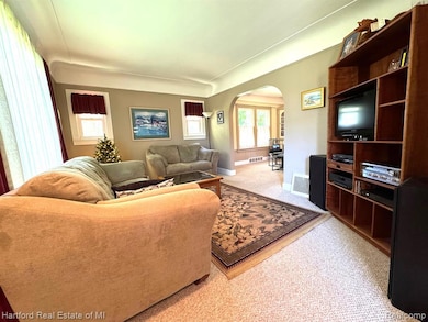 Living room from foyer