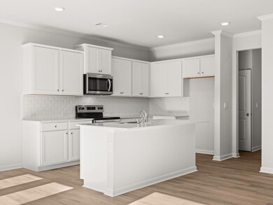 Salisbury townhome kitchen