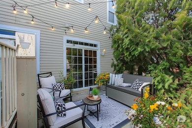 patio digitally staged