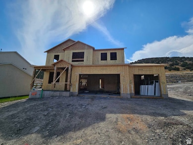 View of unfinished property