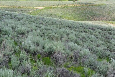 A gentle slope.