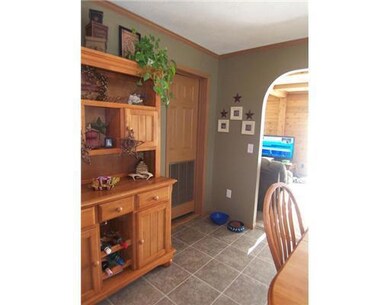 Kitchen. Door to laundry.