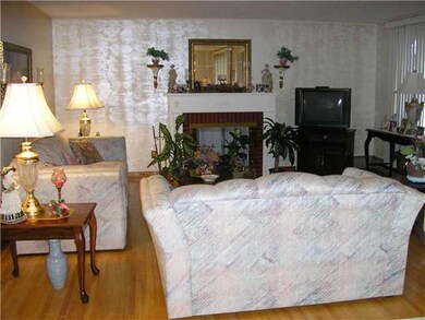 Living Room Beautiful living room with hardwood fl
