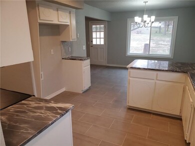 Kitchen looking to Dining Room.