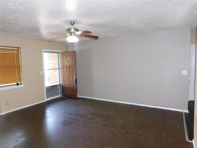 Nice size Living room opens up into dining area an