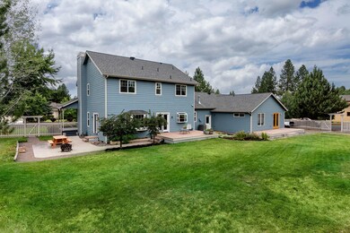 Large fenced yard