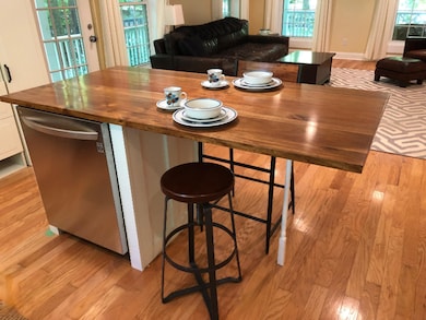 Center Island with Dishwasher