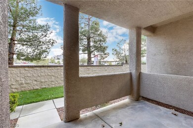Patio from entrance