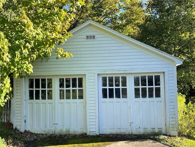 Detached two car garage.