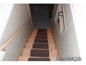 To basement