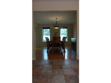 Freshly painted living room