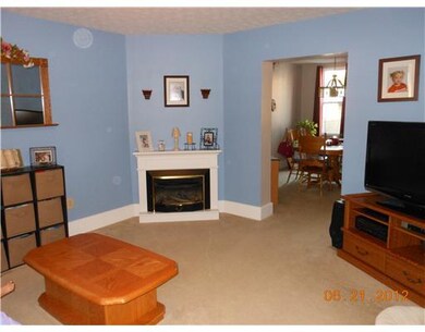 Living Room. A spacious living room with corner, g