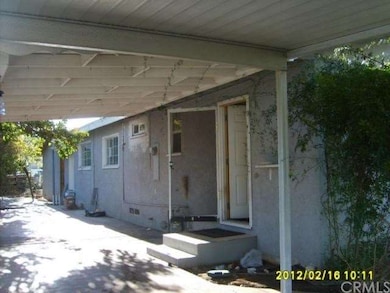 Rear of house