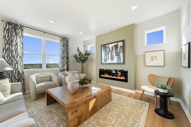 Bright and inviting living room is perfect for unwinding.