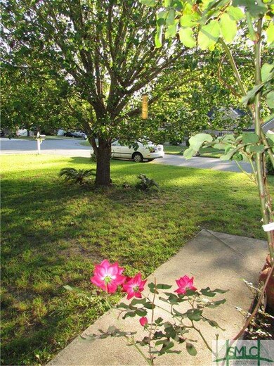 View of front yard from front porch