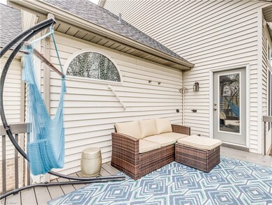 A walk-out from the Great room to the deck.