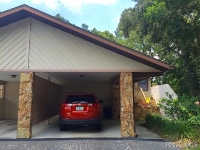 attached carport w/attic space
