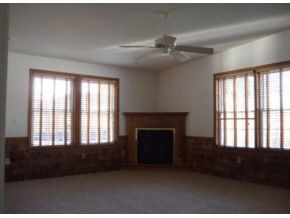 Den With Gas Fireplace