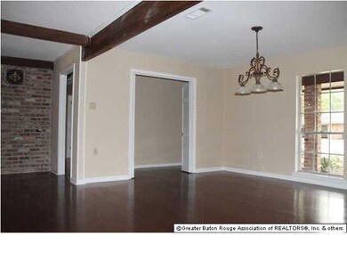View of formal dining from living area