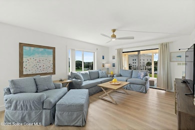 Living Area with Sliders to the Balcony