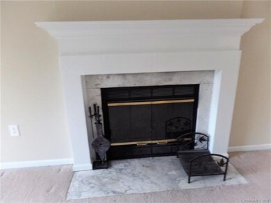 The marble surround is neutral which any color or 