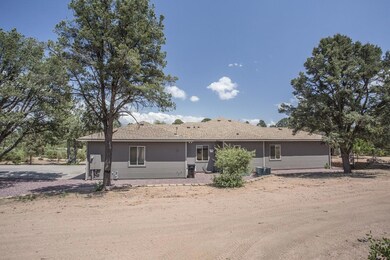 West side of house