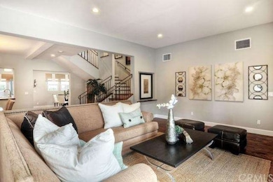 Open to the dining room with views to the kitchen 