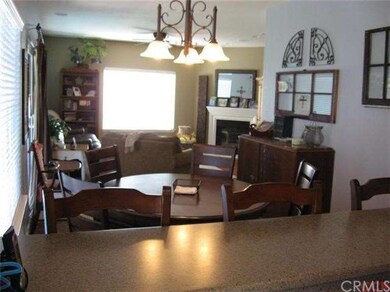 Breakfast area into family room