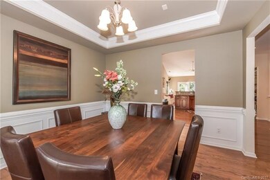Large formal dining room