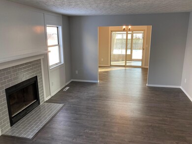 Living room into Dining room