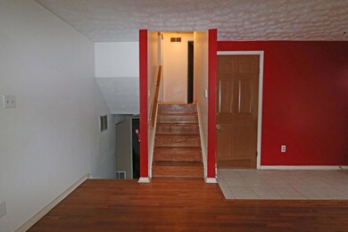 Stairs to upper & lower levels