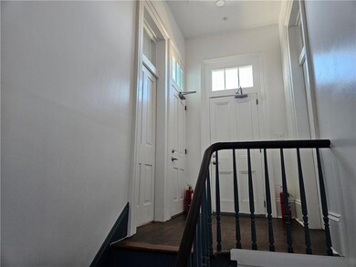 Upper Unit Door on Left