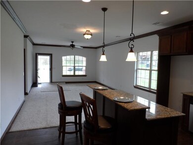 Interior Space/Layout. View of front of house from