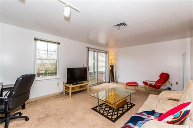 Living room/dining room combo.