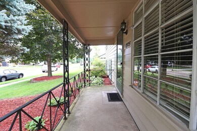 Covered front Porch