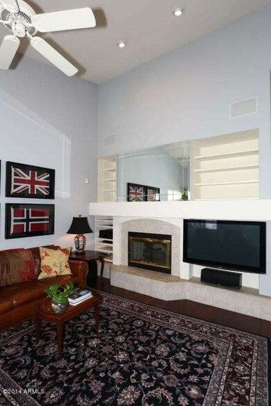 Family Room-Fireplace