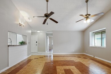 Living Room w/ High Ceilings