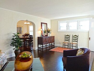 Looking from living room sitting area.