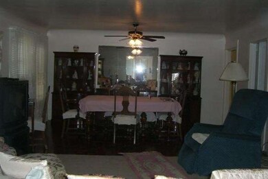 Dining Room view from sun room
