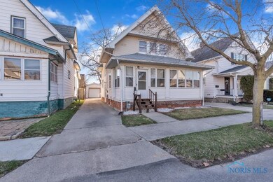 3 bedroom/ 1.5 bathroom with a 1 car garage