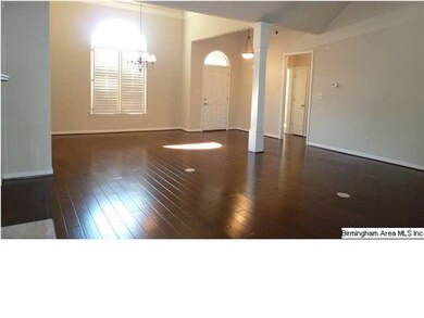 Wide open great room and dining room.   All new ha