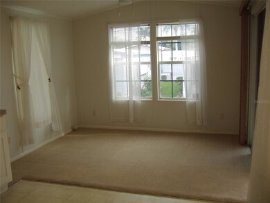 Nice clean carpeted Living room at the front with 