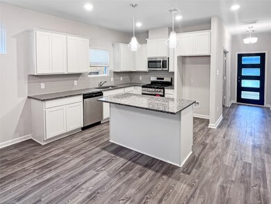 The Kettering II- Kitchen. Home under construction
