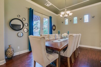 Formal dining area