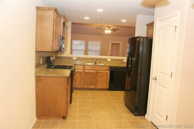 Kitchen view from dining area