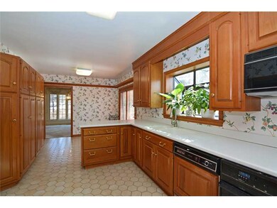 Kitchen. The reverse view of the kitchen showcases