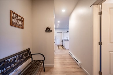 Upon first entry, there are 9' tall ceilings throu