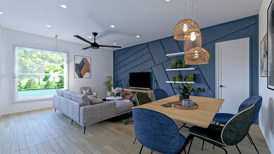 Interior Rendering - Living