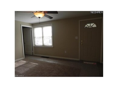 Living Room with new carpet, paint, window blinds,